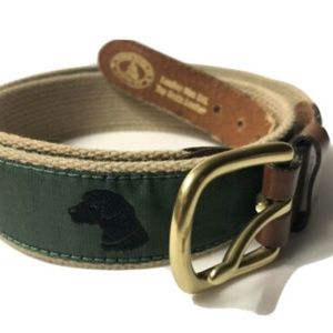 Leather Man Ltd Labrador Retriever Belt Size 34